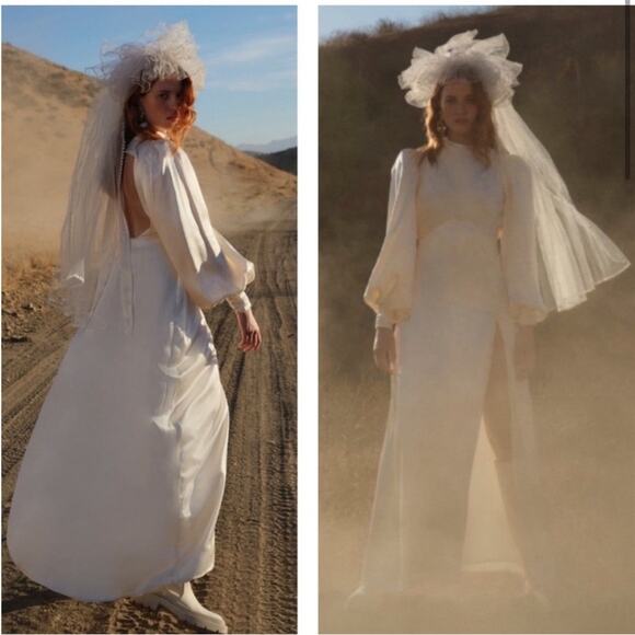 For Love & Lemons Rosalia Gown - Picture 1 of 9